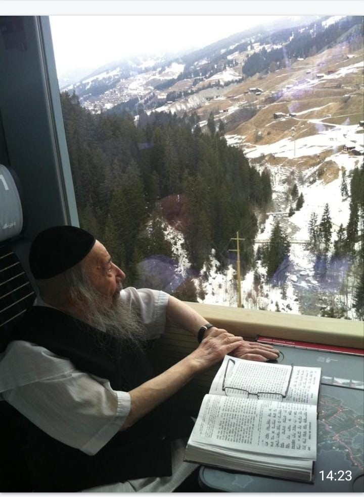 Прикоснуться к прошлому. Рав Ицках Дов Коппельман, 15 Сивана, глава ешивы в&nbsp;Люцерне.